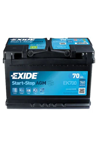 Exide Akü 12V 70 Ah